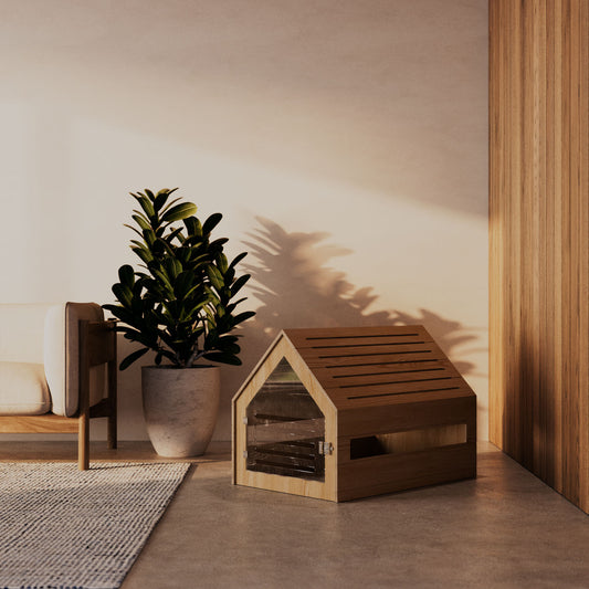 Picture of Modern Wooden Dog Crate | Scandinavian Design | Cliff Pets
